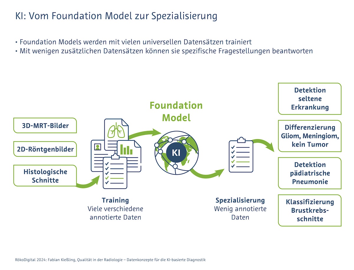 Künstliche Intelligenz: Vom Foundation model zur Spezialisierung